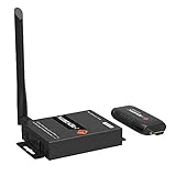 J-Tech Digital 1080p@60Hz Wireless HDMI Extender Adapter Dongle Up To 100' Distance IR Support [JTECH-WDEX-30M]