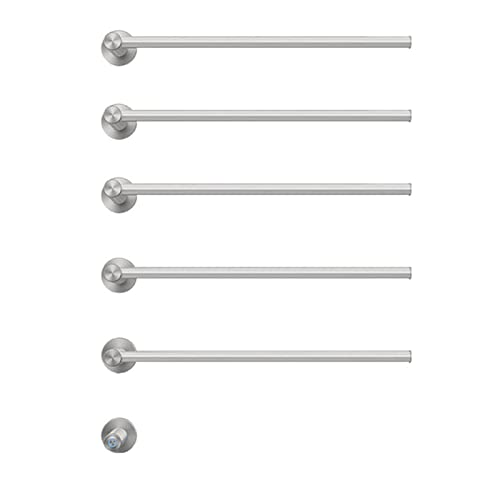 Calentador de toallas de pared para baño que elimina la humedad con interruptor 2