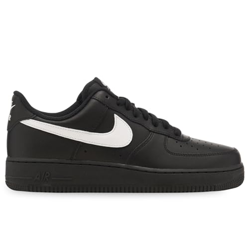 Nike Air Force 1 '07 Men's Shoes Size-15 Black/White-Black2