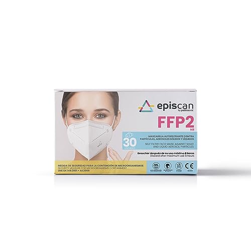 MASCARILLAS FFP2 NR - CAJA 30 UDS
