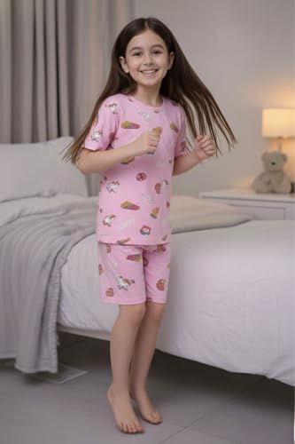 Image of Ninos Dreams Girls T Shirt with Shorts Set