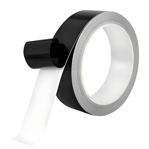 Blackout Tape 1.2 inch x 66 Feet Dark Masking Stickers to Blocking100% of Light, LED Cover Shading Tape for Windows, Ele...