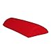 Cuscino a mezzaluna in memory foam, per letto, schiena, collo, gambe e ginocchia, lavabile, colore: rosso