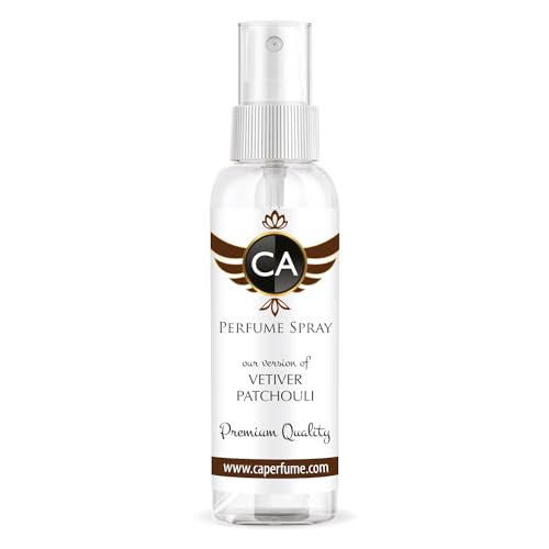 CA Perfume Impression of Vetiver Patchouli For Women & Men Eau de Parfum Spray Atomizer Bottle 2 Fl Oz/60ml-X1
