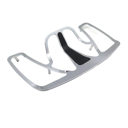 Porte-bagages arrière de moto pour Go&ldWing GL1800 2001-2017 aluminium argenté