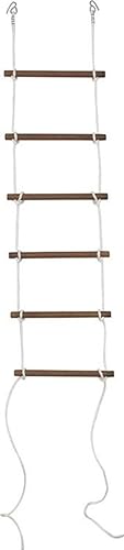 Swing Set Stuff Inc. Escalera de cuerda con etiqueta adhesiva con logotipo SSS, 18"