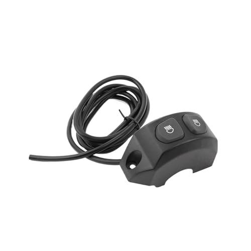 Commutateur de guidon de moto noir avec relais pour BMW R1200GS et F850GS