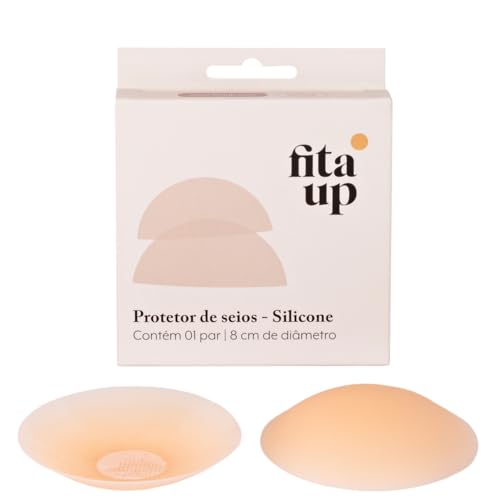 Protetor de Mamilo de Silicone Ultra-fino - Fita Up (Creme)