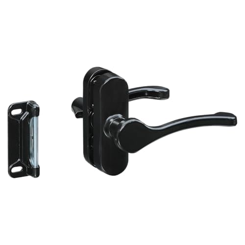 National Hardware N262-204 V1320 Lever Latches in Black, 1-3/4