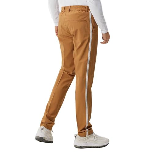 2023 J.Lindeberg Stuart Stripe Golf Pants Chipmunk 32/323