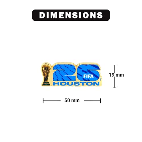 Image of FIFA World Cup Tournament Logo Magnet - Officially Licensed FIFA World Cup Magnet - Vibrant Host City Design - Durable Strong Hold - Perfect for Fridges, Lockers & Collectors