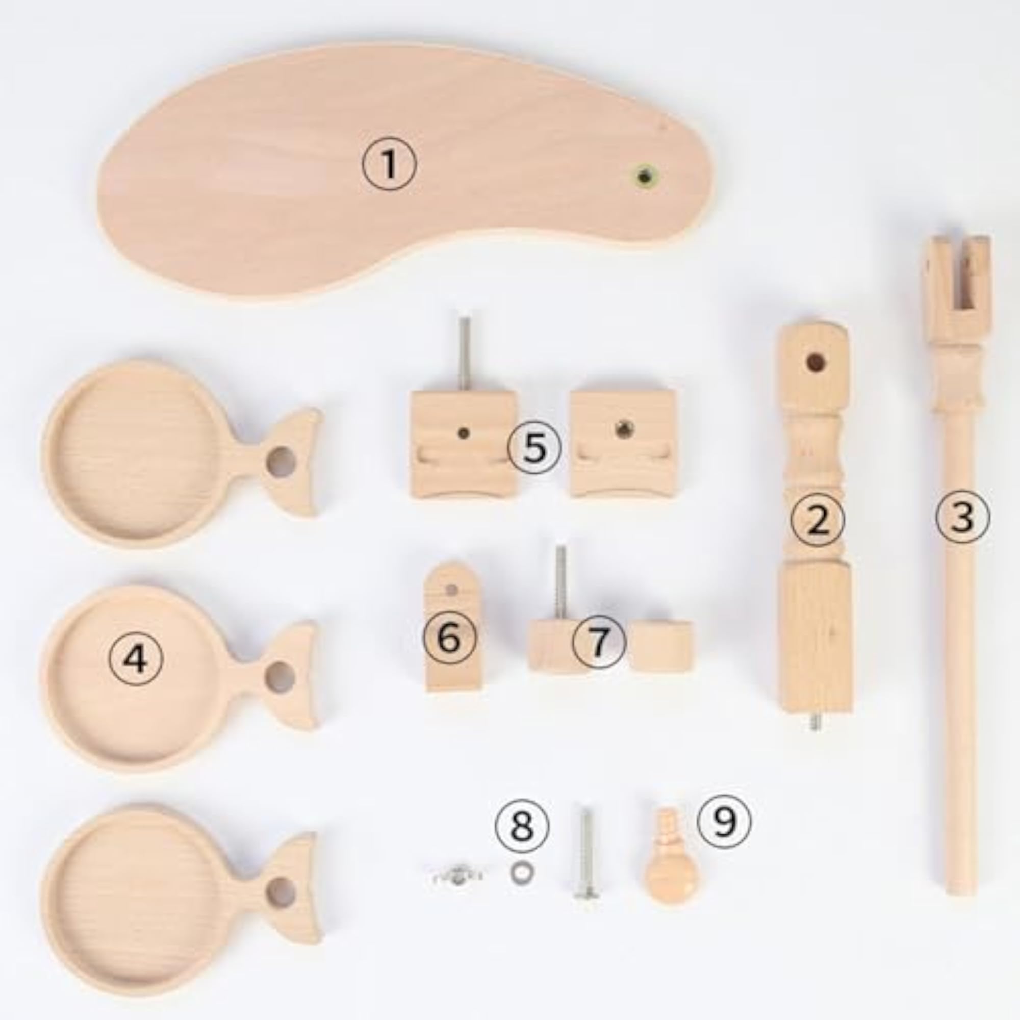 Rotatable Storage Tray for Embroidery Hoops
