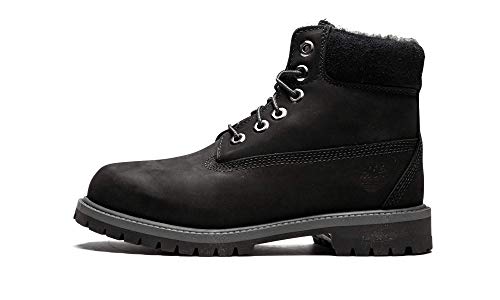 Image of Timberland 6 inch Premium w / Faux Shearling Boot with Closure (Toddler /Little Kid /Big Kid)