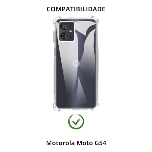 Image of Silicone Shockproof Clear Bumper Back Cover Case for Motorola Moto G54 5G / G64 5G |360 Degree Soft Transparent Back Cover Case for Moto G54 5G / G64 5G (Transparent)
