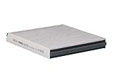 MAHLE LAK 593 Interior Cabin Air Filter - Carbon Activated Pollen Filter - with odor protection -