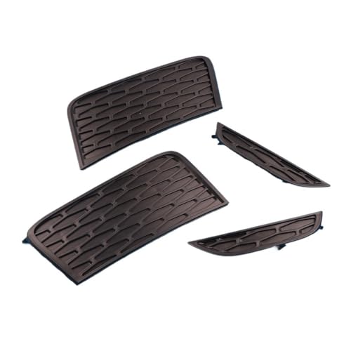 Rejilla delantera de parachoques compatible con Range Rover Evoque 2012 a 2015, bisel de faro 5