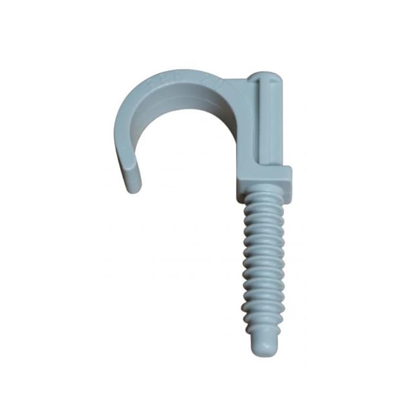 Seau de 100 fixations Fix-Ring Elec ING Fixations - Pour gaines et tubes - Ø20mm
