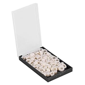 FILFEEL Tanden, 50 stuks/doos, tijdelijke tandkroon voor achter- en voortanden, voor de molerkroon voor realistische…