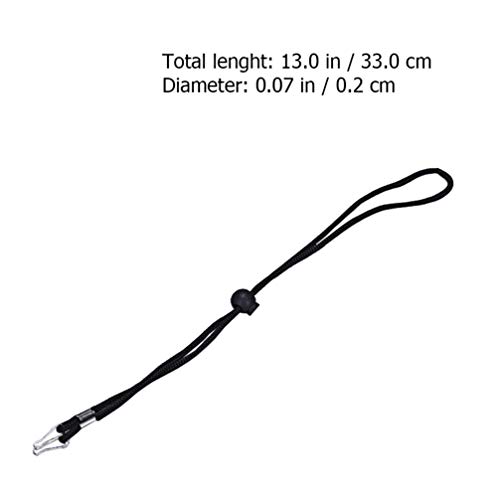 BESPORTBLE 10PCS Chapéu Retentores Clips Alça Ajustável Alça Anti- Perdido Com Cabo Bloqueios para C