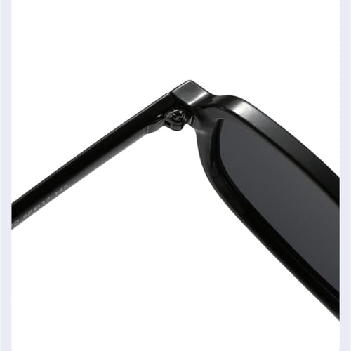 Lunettes de soleil rétro monture transparente pour masquer la fatigue - 6