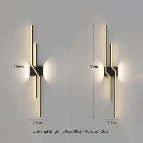 Iluminación de pared creativa LED para renovar pasillos oscuros con luz blanca de diseño 6