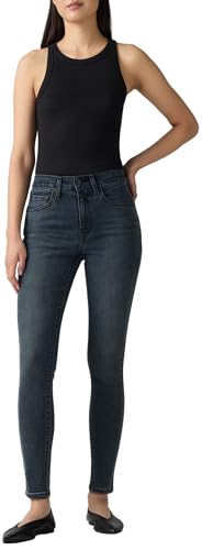 Levi's Damen Jeanshose 721 mit Stretch-Anteil, Skinny Fit, Schwarz (Exit Stage Left), W28/L28 – Ansicht 5