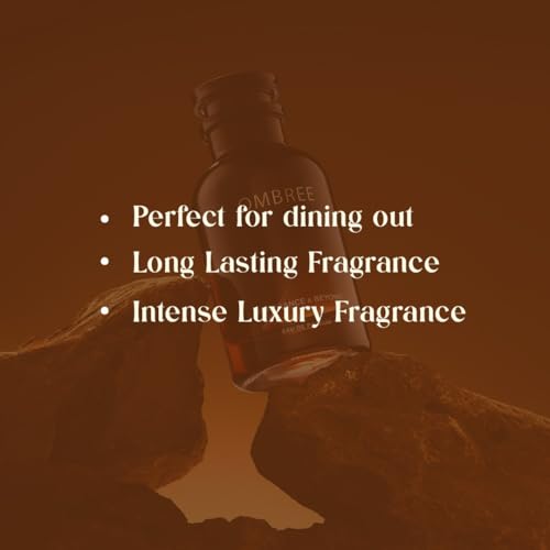 Image of Fragrance & Beyond Ombre Eau de Parfum for Men 100ml Each - Imported French Perfume with Amber, Rose & Leathery Notes-Pack of 2