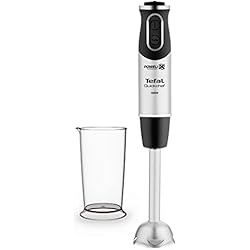 Batidora Tefal Tefal HB6588 Batidora de inmersión 0.8L 1000W Negro, Acero inoxidable - Licuadora (0,8 L, Batidora de inmersión, Negro, Acero inoxidable, China, Acero inoxidable, 1000 W)