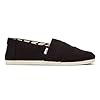 TOMS Alpargata Cotton Canvas Mens Black Espadrilles-UK 6 / EU 39 #1