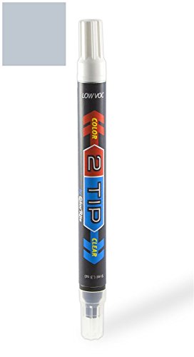 ColorRite 2Tip for Jaguar All Automotive Touch-up Paint - Tungsten Metallic Clearcoat 718/JEX - All-Inclusive Package