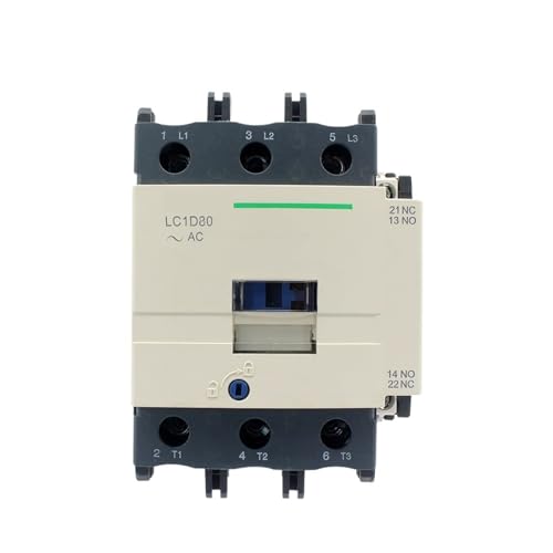 Contacteur LC1-D80 80A haute capacité pour sécuriser les circuits AC 230V