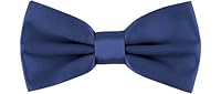 Ladeheid Fliege Kinder Jungen mit einstellbarem Band für Anzug festlich Kinderfliege Mode für Jungs MJ (10cm x 5cm, Navy16)
