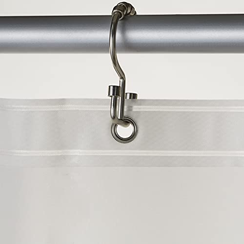 Skl Home By Saturday Knight Ltd. Frosted Shower Curtain Liner, 70X72, 4 Gauge #TOP2