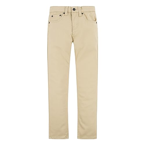 Levi's Calça jeans masculina 510 skinny fit, cáqui pálido, 18 anos, Cáqui pálido, 18 Anos