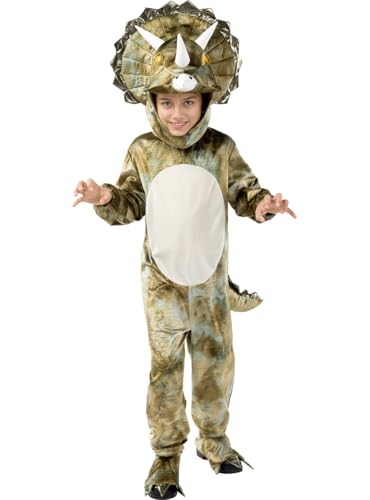 Funidelia | Disfraz de dinosaurio Triceratops para niño Animales ...