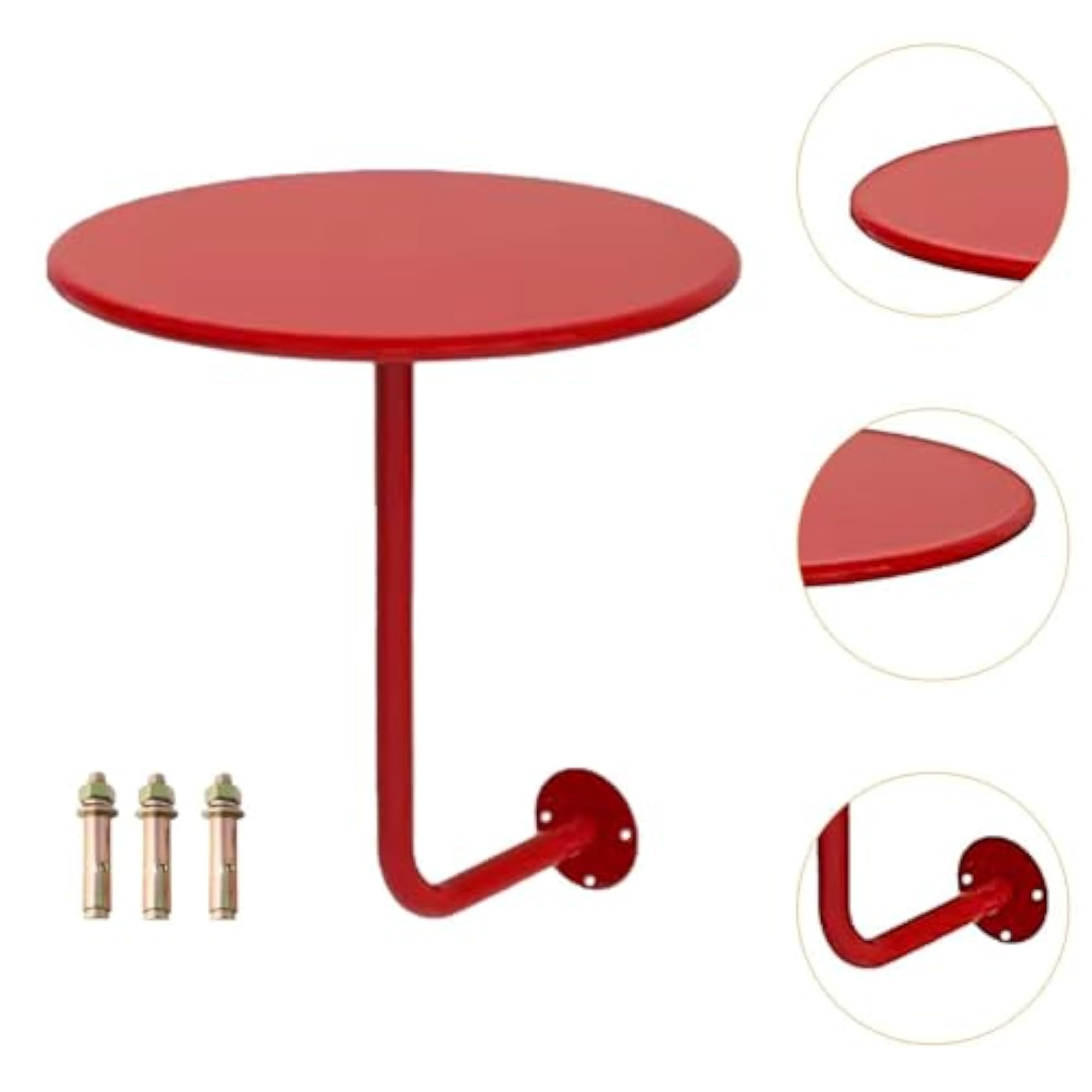 Pub Table Counter Drink Table Round for Office & Home