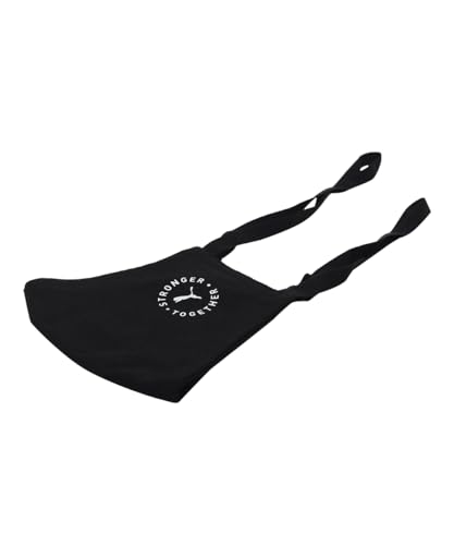 Image of Puma Polyester Unisex Adults Headband Reusable Face Mask (Black, Medium, 5420201)