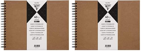 Album à personnaliser Clairefontaine à couverture rigide pour protéger vos créations