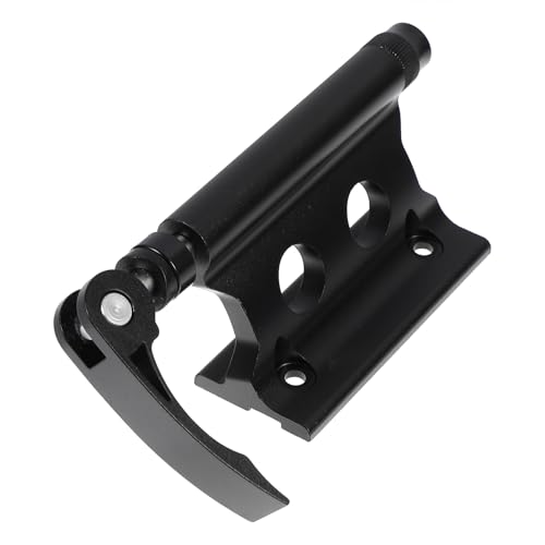 GLEAVI Soporte de Fijación Rápido para Horquilla de Rueda Delantera de Bicicleta, Montaje Compacto en Horquilla, Fijador Negro para Portabicicletas, Transporte y Viaje en Automóvil