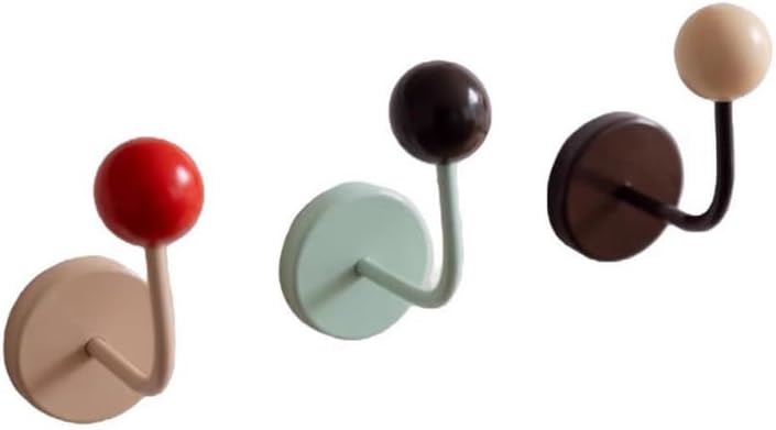 3 PCS Colorful Magnetic Hooks Heavy Duty,Strong Swivel Swing Neodymium Magnetic Hooks for Hanging, Strong Magnetic Hanger for Cruise Cabins, Locker, Toolbox, Home, Kitchen