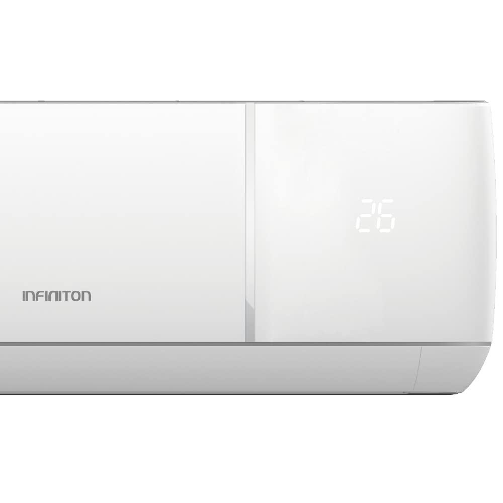 INFINITON | Aire Acondicionado SPLIT-A6502B | Eficiencia A++ | 7200 Frigorias | Deshumidificador | Función Eco | i-Clean | Con Oscilación | Filtro Antibacterias | Inverter| Modo Healt |Compatible WiFi