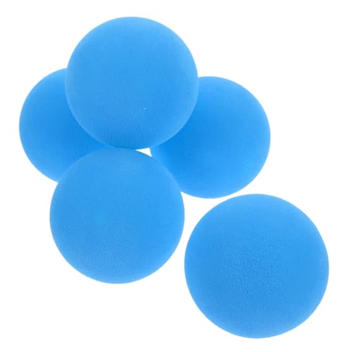 POPETPOP Soft Eva Baseballs for Boys and Girls 5pcs Training Practice Balls Safe for Throwing Batting Great for Baseball Training