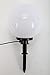 Produktbild point-garden Kugelleuchte Gartenleuchte Leuchtkugel Kugellampe Lampe D 30cm / 220V
