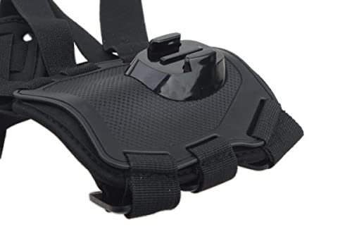 Hundegeschirr Für Gopro, Weiches Und Verstellbares Gopro-Hundegeschirr Für Große, Mittlere Und Kleine Hunde Kann Zur Brust- Und Rückenfixierung Verwendet Werden