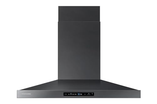SAMSUNG 36" Smart Wall Mount Hood, Black Stainless Steel, NK36K7000WG/A2
