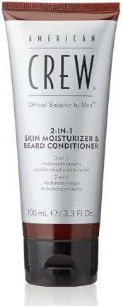 American Crew 2-in-1 Skin Moisturizer and Beard Conditioner, 100 ml