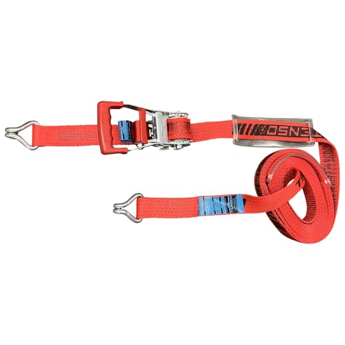 PMSインダストリー社 TENSO自動張力回復機能付ベルト荷締機 (ベルト幅)50mm×(固定側)0.3m×(巻側)8.7m ラッシングベルト/フランス製/テンソ(daidohant)10195642