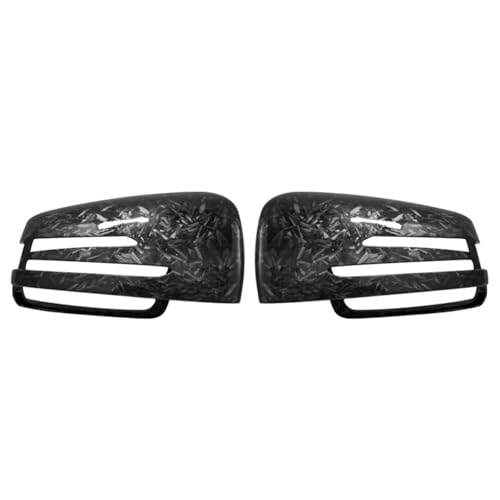Coques de rétroviseurs de rechange pour réparer Mercedes W176 W212 look carbone