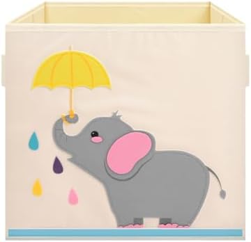 Cajas Almacenaje Infantil Plegable con Asa, Cajas Organizadoras J...