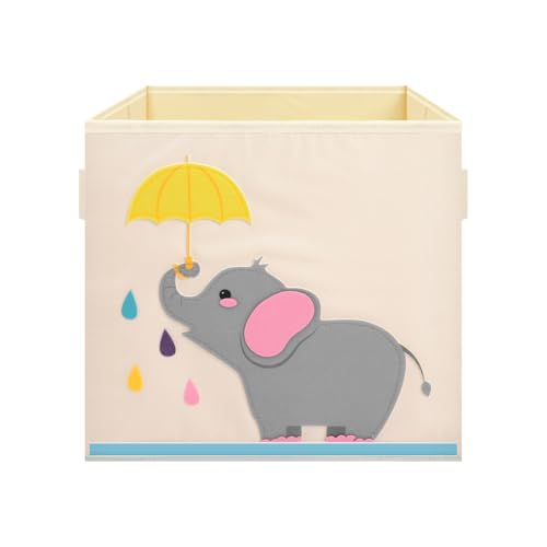 Aufbewahrungsbox Kinder Groß für Mädchen Jungen, Faltbare Spielzeugkiste...